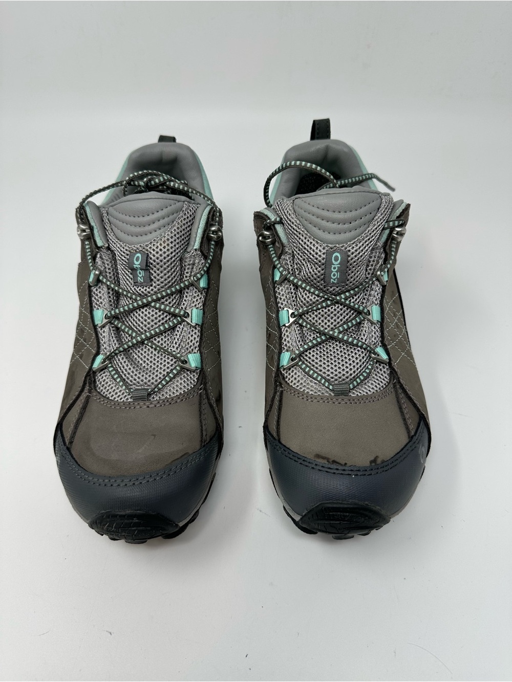 Oboz Sapphire B-DRY Waterproof Gray Low Hiking Boot Shoes Women Size 9 - Picture 6 of 12